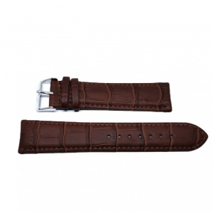 Curea Ceas „Pure Comfort Brown” XL20A – Piele Naturală Hipoalergenică, Maro Cald (18mm - 24mm) - Img 3