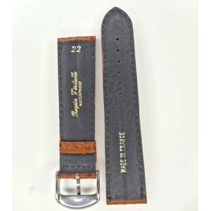 Curea Ceas „Sand Shark” WZ2898 – Piele Veritabilă de Rechin, Maro Deschis (12mm - 22mm) - Img 2