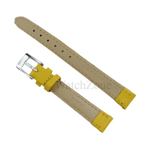 Curea ceas galbena din piele 10mm 12mm 14mm 16mm 18mm 20mm 22mm 24mm 26mm 28mm 30mm NAGATA - Img 4