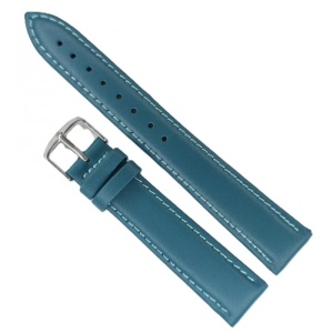 Curea Ceas Mateo Ferrari – Piele Naturală , Albastru Petrol (Teal)
