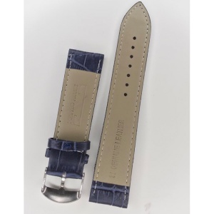 Curea Ceas Matteo Ferari – Piele Naturală, Imprimeu Crocodil, 20mm 22mm - Img 2