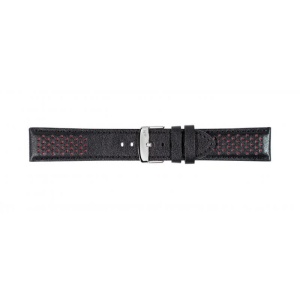 Curea ceas Morellato barbati, negru/rosu, 20mm 22mm A01X5272C91183CR - Img 3