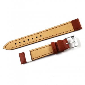 Curea ceas Morellato Original - Piele Naturala, Culoare Maro - 16mm - A01U1877875037CR - Img 2