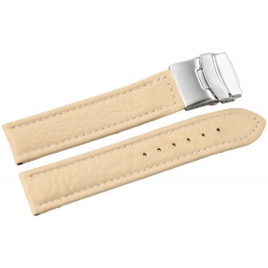 Curea Ceas Piele Naturala Crem 16mm 18mm 20mm 22mm 24mm 816240400