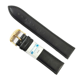 Curea ceas piele naturala neagra 22mm Matteo Ferari WZ4776 - Img 1