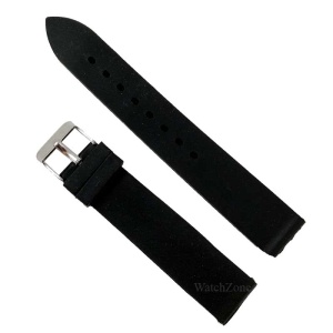 Curea Ceas Silicon Negru 18mm WZ986