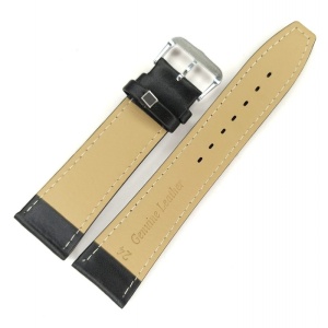 Curea Ceas XXL – Piele Ecologică – 5 Culori (Negru, Roșu, Maro, Alb) – 7 Lățimi (12-24 mm) – Lungime Extinsă - Img 9