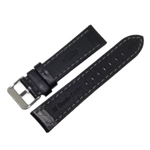Curea de ceas Chermond - Piele Naturala - Culoare Neagra - 22mm - WZ3971 - Img 2