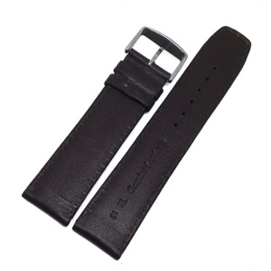 Curea de ceas din Piele Naturala - Culoare Maro-Inchis 22mm 24mm - GR933 XL - Img 2