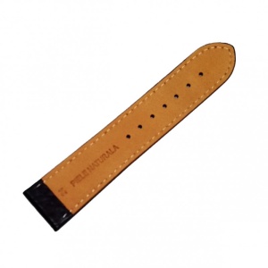 Curea de ceas din piele naturala maro - 20mm, 24mm - C2954 - Img 3