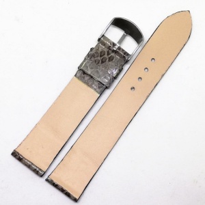 Curea de ceas din piele veritabila de sarpe 18mm 20mm 22mm WZ484 - Img 2