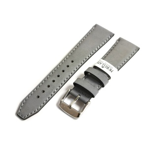 Curea de ceas Gri-Petrol Morellato Square Coated Nabuck Leather - 20mm, 22mm - Img 4