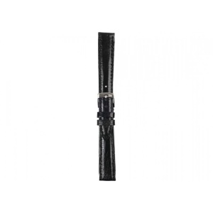 Curea de ceas Morellato - Neagra - Piele de Soparla - 18mm / 20mm - A01U0856041019CR - Img 2