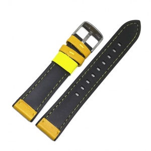 Curea de Ceas Morellato - Piele Vitel si Silicon - 20mm, 22mm - A01X5121712097CR - Img 3