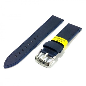 Curea de ceas Morellato Water Resistant - Piele Naturala - Culoare Bleu - 18mm, 20mm, 22mm, 24mm - A01X5394D14062CR - Img 4