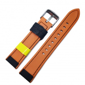 Curea de ceas Morellato Water Resistant - Silicon si Material Tehnic- 20mm, 22mm - A01X5122C62986CR - Img 2