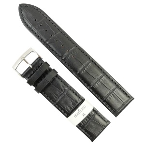 Curea de ceas Morellato XL Neagra Piele Naturala Vitel 24mm A01Y2269480019CR