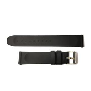 Curea de ceas Neagra din Silicon 20mm GR8045 - Img 3