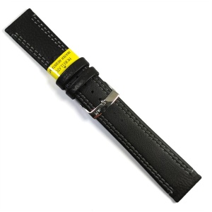 Curea de ceas Neagra Morellato Futnet Cuoio Volanato 22mm, 24mm A01X5484D14892CR - Img 3