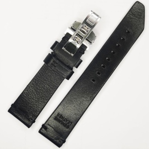 Curea de ceas Peyton Neagra din piele naturala 20mm, 22mm, 24mm - WZ4219D - Img 2