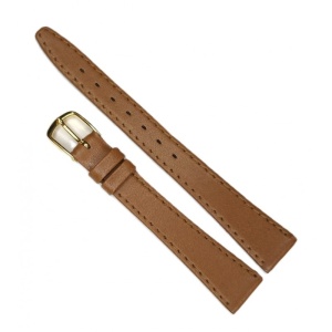 Curea de Ceas Piele Maro Deschis – 10/12/14 mm – Lungime S (7+10 cm) – Grosime 2 mm – Două Straturi