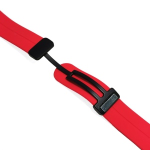 Curea de ceas Rosie din silicon cu inchidere deployant magnetic 20mm, 22mm WZ5361 - Img 2