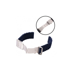 Curea Din Silicon Cu Inchidere dubla Deployant 18mm 20mm 22mm 24mm WZ3373 - Img 2