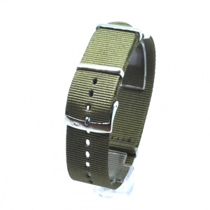 Curea Morellato tip NATO - Band Nastro Cannete - Culoare Kaki - 18mm 20mm 22mm 24mm - A01U3972A74073CR