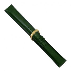 Curea pentru ceas din piele naturala verde - 20mm C2944 - Img 3