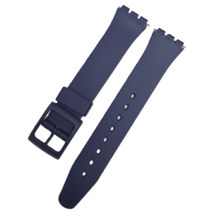 Curea Silicon „Slim-Fit” – Compatibilă Swatch 17mm (Modele Subțiri) - Img 5