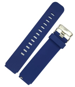 Curea Silicon Fin – 18/21 mm – Roșu, Alb, Bleumarin, Gri și Negru – Compatibilă Smartwatch - Img 5