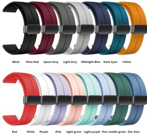 Curea Silicon pentru Amazfit – 20/22 mm – 8 Culori – Universală și Confortabilă