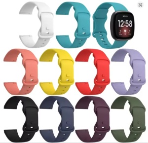 Curea Silicon Universală 22 mm – Moale și Hipoalergenică – Culori: Alb, Negru, Verde, Roz, Gri, Bleu, Albastru