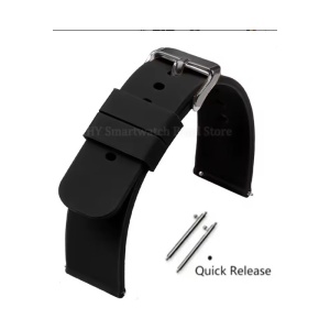 Curea Smartwatch din Silicon Premium – Sistem Quick Release – 18mm / 20mm / 22mm - Img 5