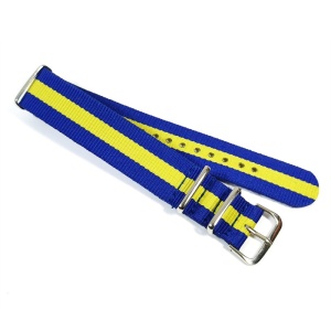 Curea tip NATO Material Textil - Suedia / Ucraina 18mm 20mm 22mm - Img 4