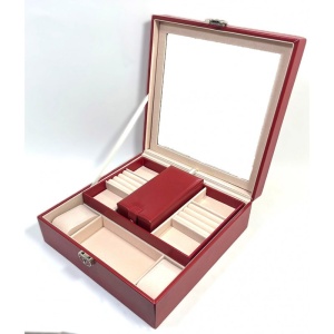 Cutie Bijuterii Premium „Gillian Jones” | Organizare Lux și Versatilitate