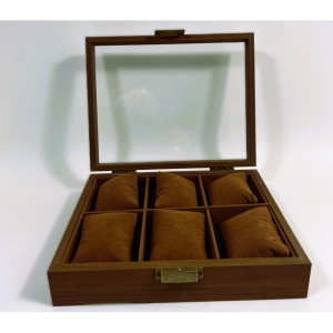Cutie de Lemn Premium pentru Depozitarea Ceasurilor – 8 Compartimente (Model WZ728) - Img 3