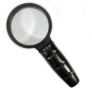 Lupa de mana 3x cu iluminare LED DT7665 - Img 2