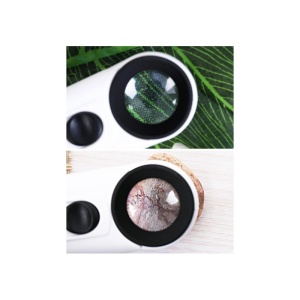 Lupă Portabilă 40X cu 2 LED-uri – Lentilă Sticlă Optică – Inspecții de Precizi - Img 2