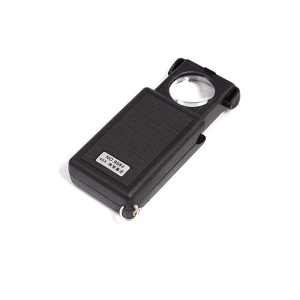Lupă Portabilă 45X cu LED – Keychain – Fără Baterii – Pentru Lectură, Hărți, Inspecții Fine