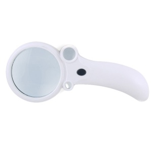 Lupă triplă cu iluminare LED 2.5x / 25x / 55x - Img 2