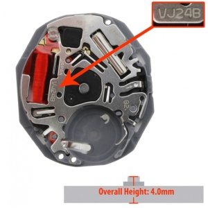 Mecanism Ceas Quartz Hattori VJ24 - Img 2