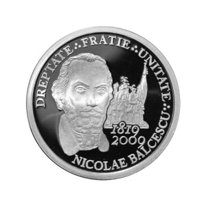 Monedă de Argint 10 Lei 2009 – Nicolae Bălcescu, 190 de ani de la naștere - Img 4