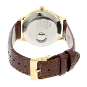 Orient Fashionable Automatic FDB0A003W0 – Ceas Damă – Mecanism Japonez 46A40 – 36 mm – Carcasă Aurie – Open Heart - Img 3