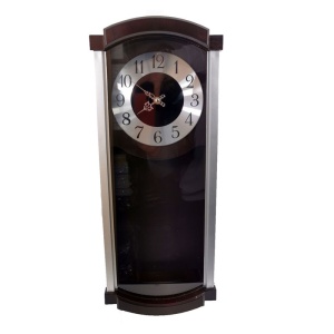 Pendulă de Perete Elegantă – Design Clasic & Modern Argintiu / Auriu 8420 - Img 4
