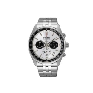 Seiko Chronograph – Cronograf Quartz – 42 mm – Carcasă Oțel – 10 ATM – Brățară Inox