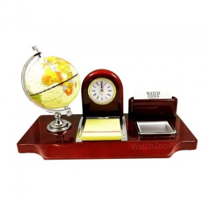Set de Birou Executive „World Color Cherry” CD-09011 – Organizare și Prestanță în Stil Clasic