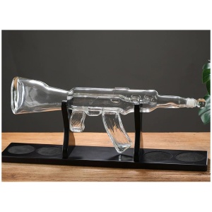 Set Decantor „Kalashnikov Edition” – Lux și Originalitate pentru Băuturi Fine (1000 ml) - Img 11