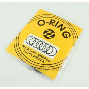 Set garnituri ceas 200 bucati O-RING Grosime 05mm / 06mm / 07mm