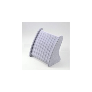 Suport Profesional Expunere Coliere – Design Modern Gri & Negru, 24x25x15cm